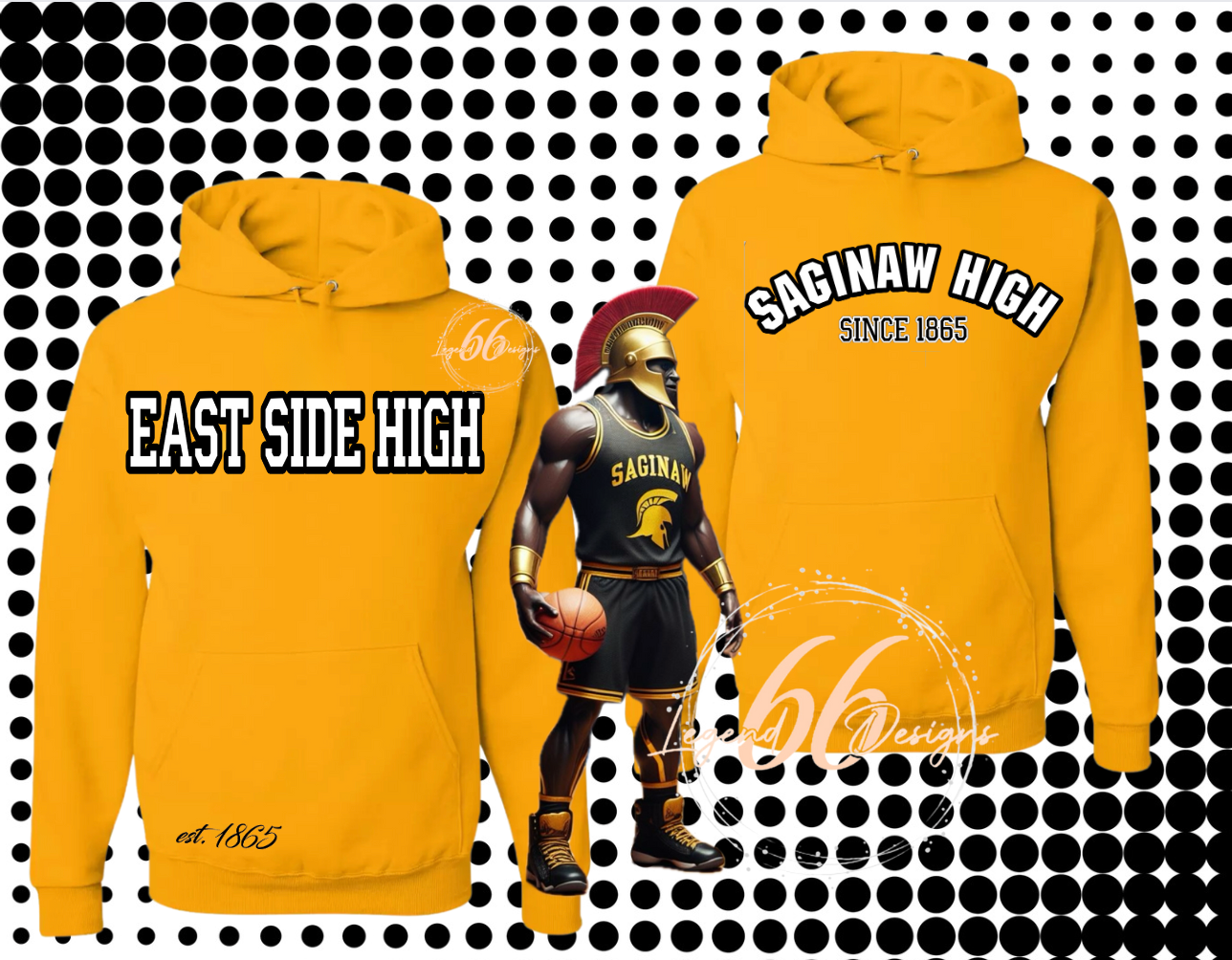 East Side High/ Saginaw High. -  The History