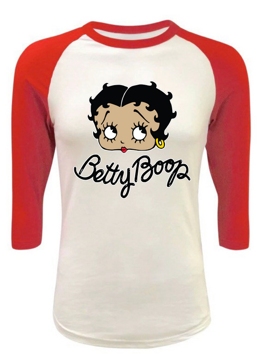 Betty Boop Raglan