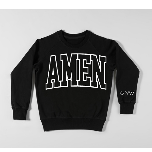 Amen crewneck - Black