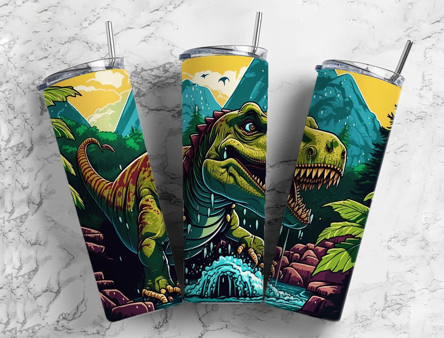 Dinosaur SS Tumbler