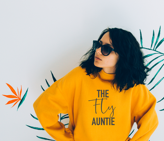 Fly Auntie crewneck