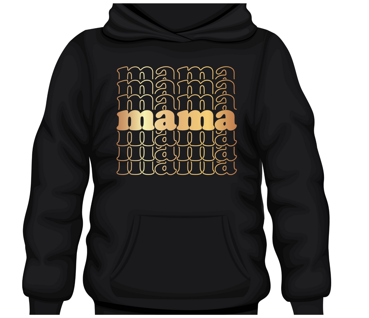 Mama on repeat Hoodie