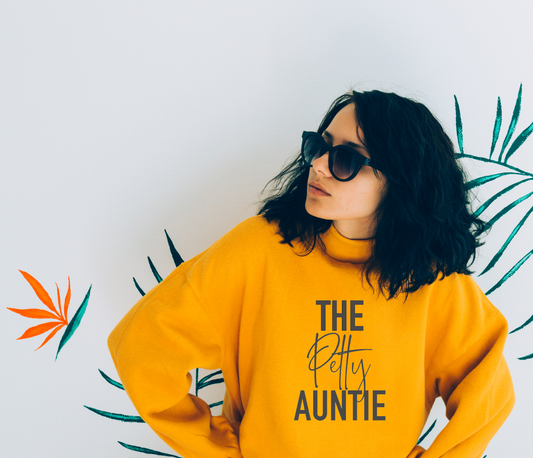 Petty Auntie crewneck