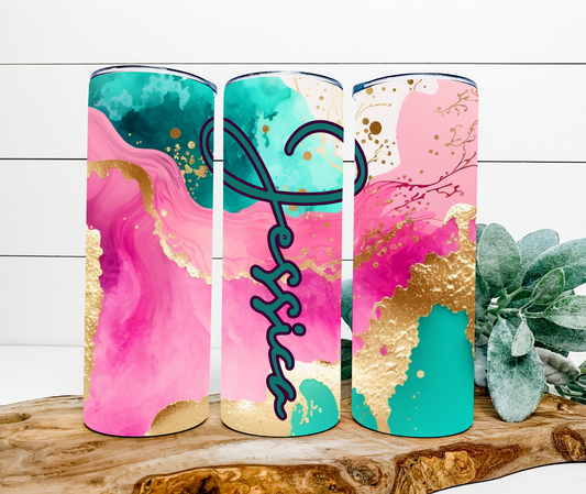 Pastel Marble  SS Tumbler