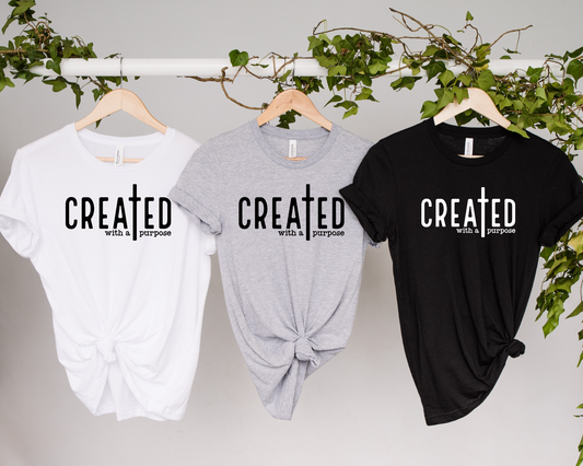 Created with a Purpose T-shirt